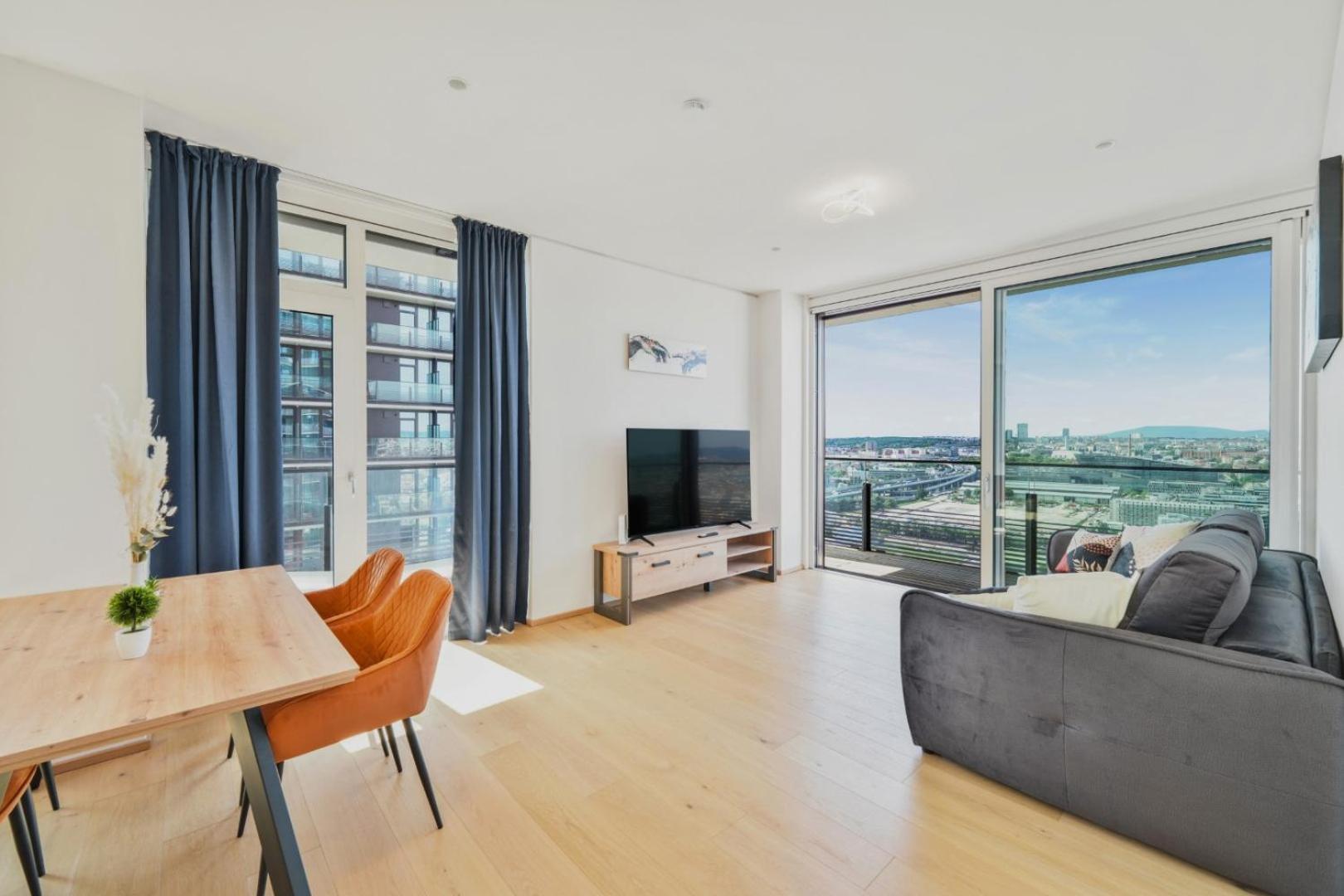 Luxury Penthouse I Rooftop Pool I Self Check-In Βιέννη Εξωτερικό φωτογραφία